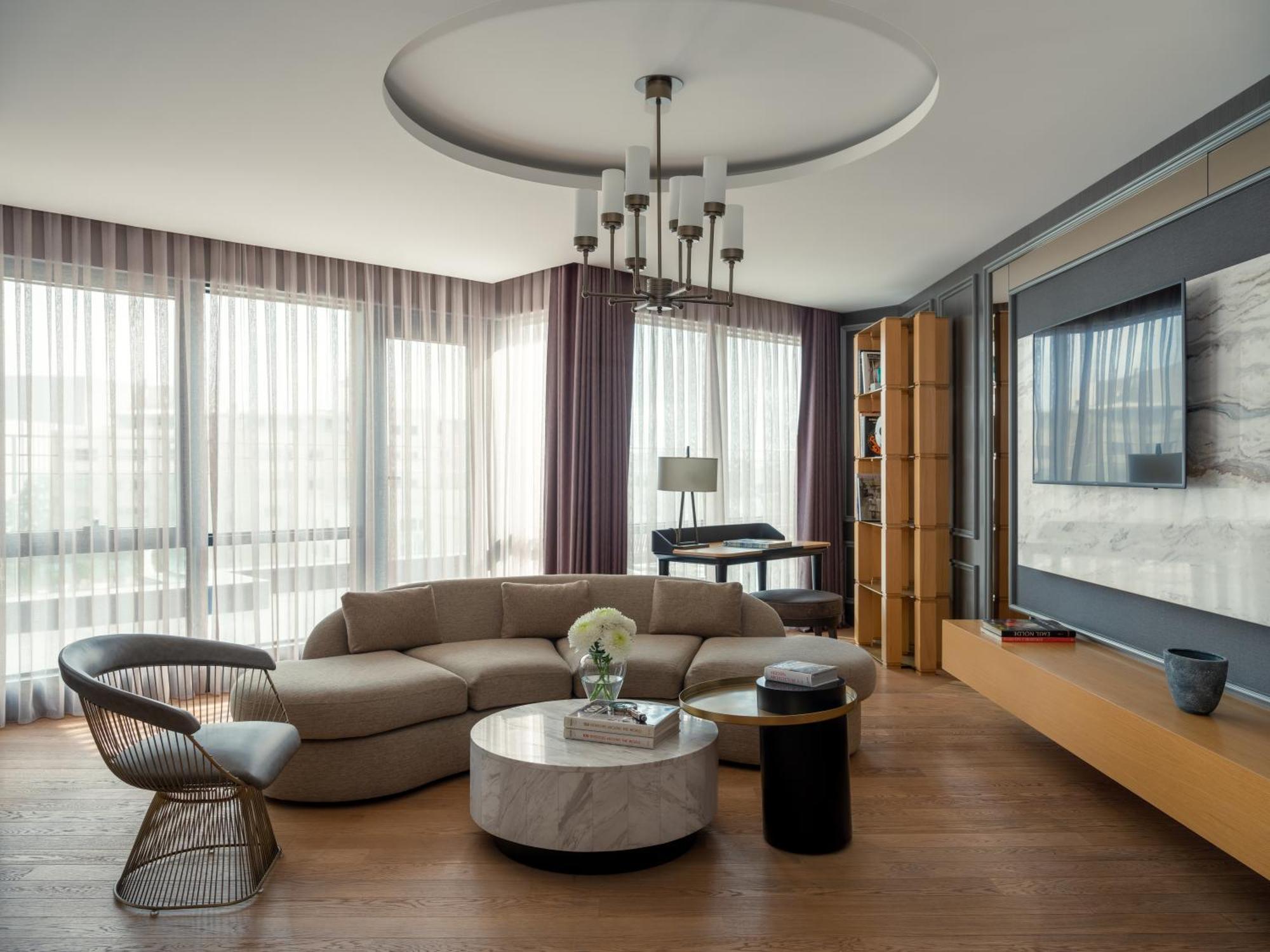 Hotel Sofitel Istanbul Taksim Exteriér fotografie A living room